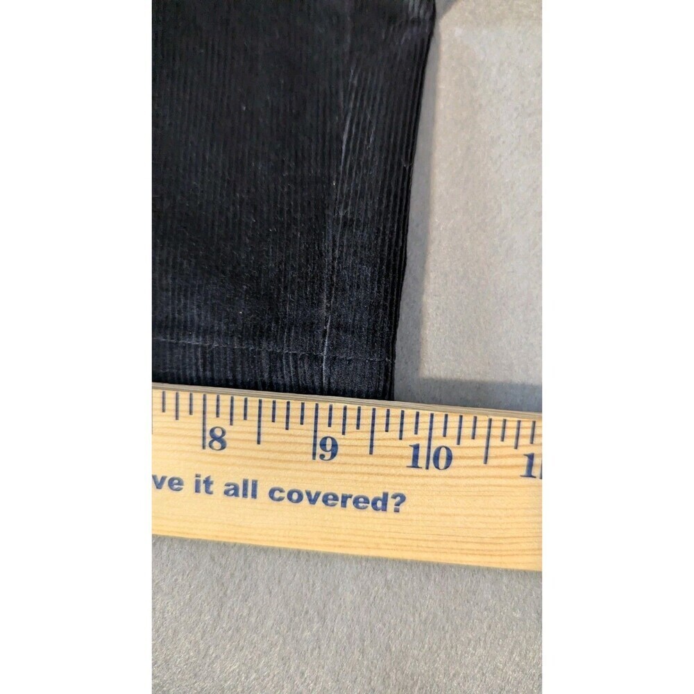 Dockers Men’s Corduroy Pants 40x30 Black Flat Front Classic Fit 100% Cotton NWT - Picture 10 of 10